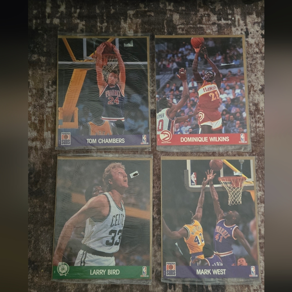 NBA Hoops 8x10 Photo Team Players Hawks, Suns, & Celtics